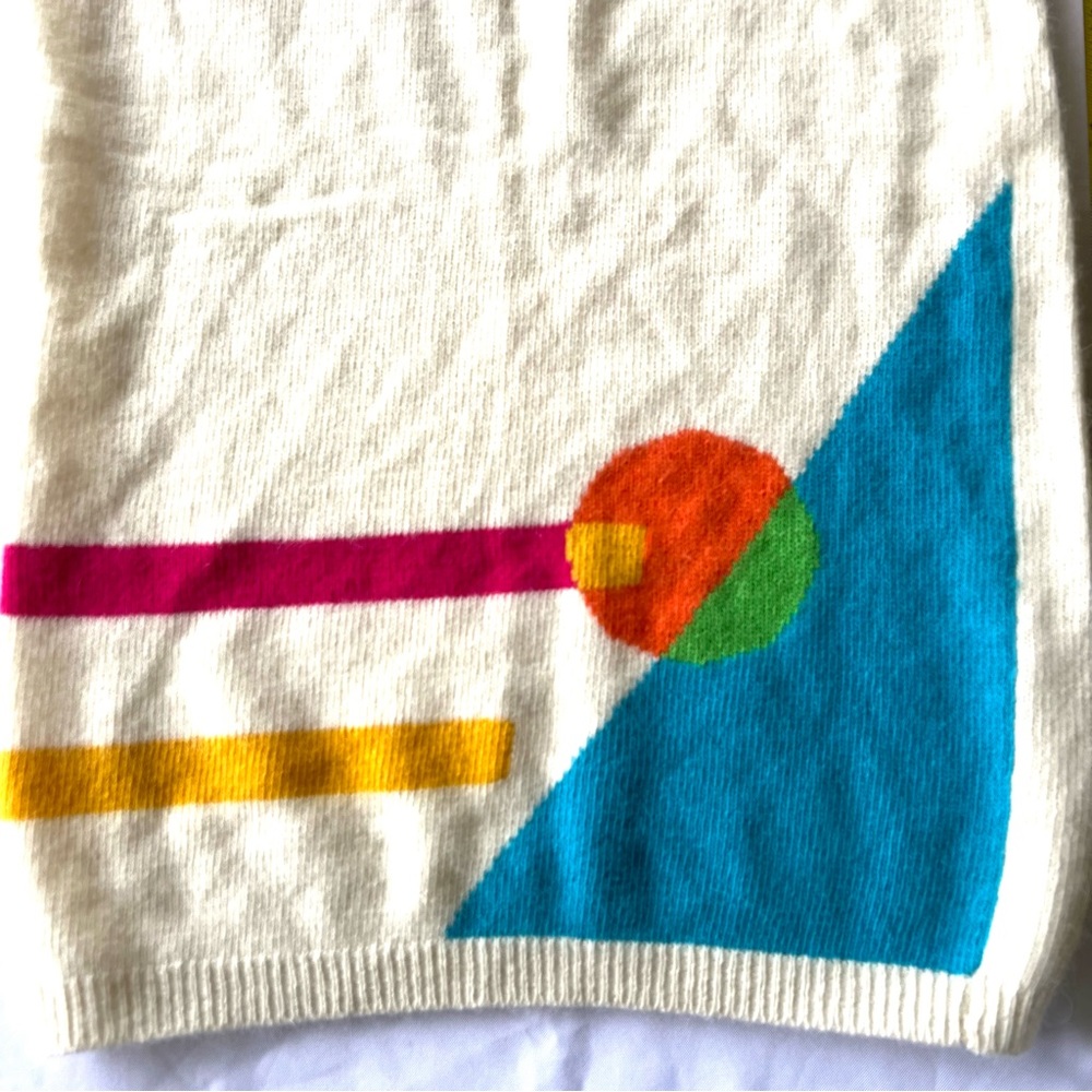 IB Diffusion Vintage Lambswool and Angora Sleeveless Dress. Apres Ski.
